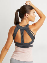 Open Back Contrast Detail Active Vest